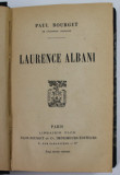 LAURENCE ALBANI par PAUL BOURGET , 1919