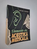 Buican George Elemente de acustica muzicala