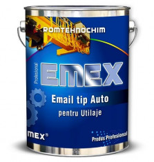 Email Tip Auto pentru Utilaje ?EMEX?, Alb, Bidon 5 Kg foto