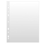 Set 85 File protectie documente A5 DONAU, 50 microni, din plastic cristal transparent - RESIGILAT