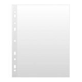 Set 85 File protectie documente A5 DONAU, 50 microni, din plastic cristal transparent - RESIGILAT