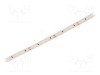 Bandă LED alb neutru 2835 120 LED/m 8mm IP20 12W/m - LEDDEX