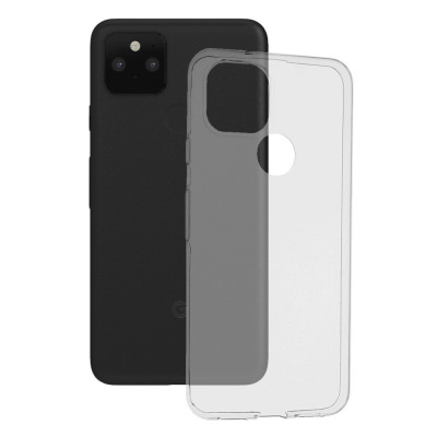 Husa pentru Google Pixel 5, Techsuit Clear Silicone, Transparent foto