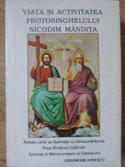 VIATA SI ACTIVITATEA PROTOSINGHELULUI NICODIM MANDITA-GHEORGHE IONESCU foto