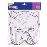 Set 12 masti de colorat Supereroi, gradinita si scoala, PLAYBOX