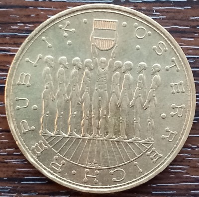 (S) MONEDA AUSTRIA - 20 SCHILLING 1980, JUBILIARA, CELE 9 PROVINCII foto