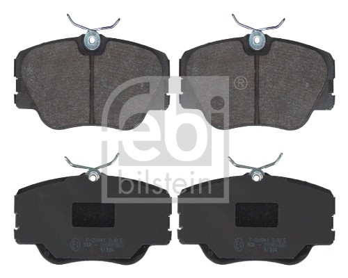 FEBI BILSTEIN 16193 set placute frana,frana disc