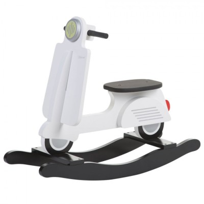 Balansoar Childhome Scooter, MDF Alb foto