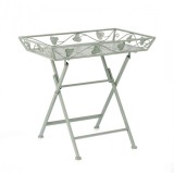 Cumpara ieftin Masa pliabila otel verde Harriet 63x40x60 cm