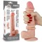 Dildo Sliding Skin Dual Layer Dong 20cm