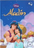 Aladin Disney - Carte Copii cu CD, Editura Litera 2013, Coperta Cartonata, Poveste Ilustrata