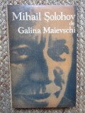 MIHAIL SOLOHOV. MONOGRAFII-GALINA MAIEVSCHI