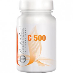 Supliment nutritiv cu vitamina C pentru imunitate, C 500, 100 tablete, CaliVita foto