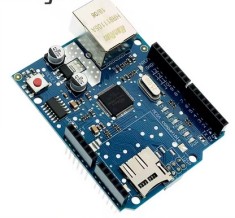 placa shield retea W5100 Ethernet pentru Arduino uno mega due