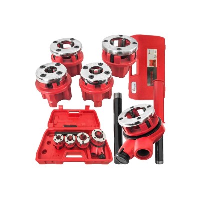 Trusa filetat tevi 1/2&amp;quot;, 3/4&amp;quot;, 1&amp;quot;, 1-1/4&amp;quot;, 4 piese, Verke foto