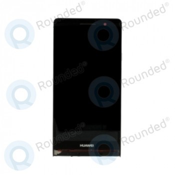 Capacul frontal al modulului display Huawei Ascend P6+lcd+digitizer negru foto
