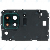 Huawei P40 Lite (JNY-L21A JNY-LX1) Modul antenă + Lentila camerei verde zdrobit