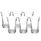 Set 72 Pahare Sticla Shoturi 40ml Baza 3.3cm Verona 1147