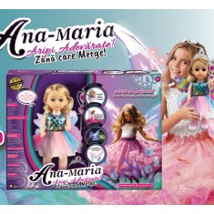 Papusa Interactiva Ana Maria &ndash; Zana Magica ce Merge si Vorbeste
