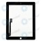 Panou tactil digitizator negru pentru iPad 3, iPad 4