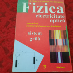 Fizica electricitate-optica pt liceu bacalaureat si concursuri de admitere RUSU