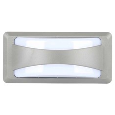Corp iluminat exterior 12w ip65 6400k alb rece