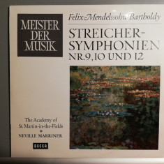 Mendelssohn – Strings Symphony 9,10 &12 (1980/Decca/RFG) - VINIL/Vinyl/ca Nou