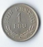 Moneda 1 leu 1924 - Romania