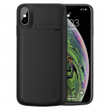 Cumpara ieftin Husa pentru iPhone XS Max cu Baterie de 6000mAh, Techsuit Power Pro, Black