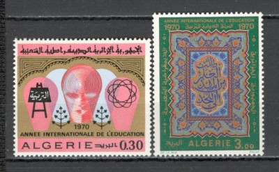 Algeria.1970 Anul international al educatiei MA.387 foto
