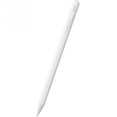 Touch Pen Baseus Smooth Writing 2 Series pentru Apple iPad, Versiune Activ, Alb SXBC060502 foto