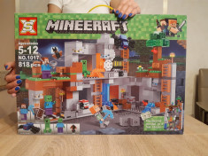 Set de 818 piese lego Minecraft - My World ( SX 1017 ) foto