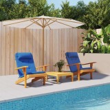 vidaXL Perne de fotoliu 2 pcs albastru 58 x 77 x 4.5 cm Tafeta Oxford