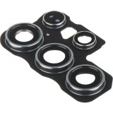 Geam Camera Spate Samsung Galaxy S24 Ultra S928, cu Rama, Negru