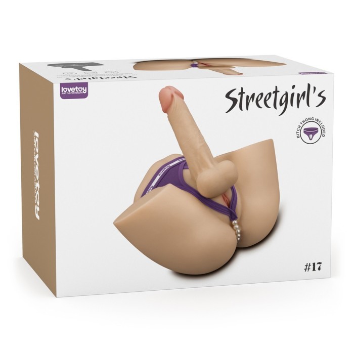 Masturbator vagin, anus si penis 18 cm Streetgirl&#039;s