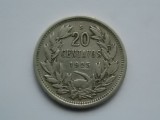 20 CENTAVOS 1925 CHILE, America Centrala si de Sud