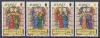 Jersey 1993 - Crăciun - Vitralii, MNH, Nestampilat