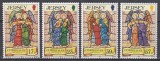 Jersey 1993 - Crăciun - Vitralii, MNH