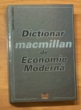 Dictionar Macmillan de economie moderna de Sorica Sava