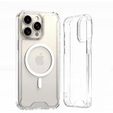 Lemontti Husa Corner MagSafe iPhone 16 Pro Transparent