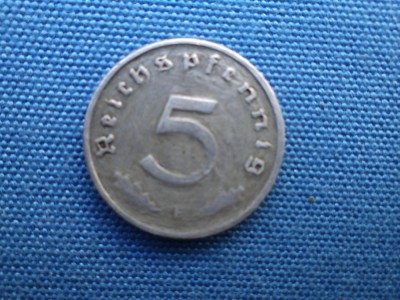 5 REICHFENNIG / B DEUTSCHEREICH-NAZISTA foto