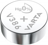 Baterie pentru ceas,1.55V, 120mAh, oxid de argint, V386 / SR43 Varta, set 10 bucati