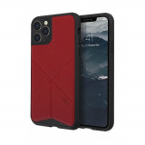 Cumpara ieftin Husa Cover TPU-Textil Uniq Rigor pentru iPhone 11 Pro Max UNIQ-IP6.5HYB(2019)-TRSFRED Rosu