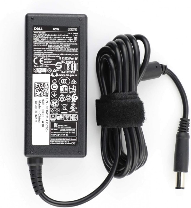 Incarcator Laptop, Dell, Vostro A840, A860, 19.5V, 3.34A, 65W, mufa 7.4x5.0mm