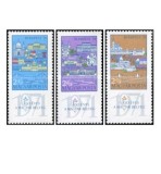 Ungaria 1970 - expo filatelic la Budapesta, serie neuzata