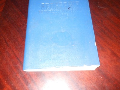 MIHAI IANCU ,MARIA NEGULESCU-GEOGRAFIA RPR -MANUAL PENTRU CLASA A IV-A 1964 foto