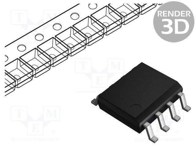 Amplificator operațional STMicroelectronics 100kHz 2 canale SO8 2,7&divide;10VDC