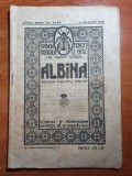 Albina 15 iunie 1923-moartea lui t.vladimirescu,ostasul necunoscut parcul carol