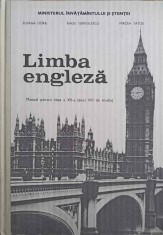 LIMBA ENGLEZA. MANUAL PENTRU CLASA A XII-A (ANUL VIII DE STUDIU)-SUSANA DORR, RADU SURDULESCU, MIRCEA TATOS-250651