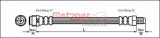 Conducta / cablu frana MERCEDES E-CLASS Cabriolet (A207) (2010 - 2016) METZGER 4110574